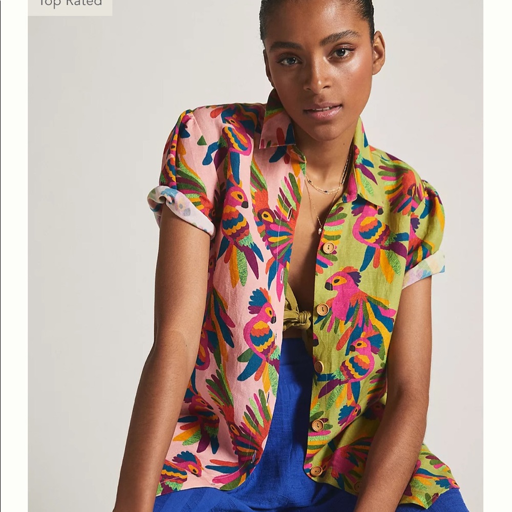 NWT Farm Rio Surf Shirt
